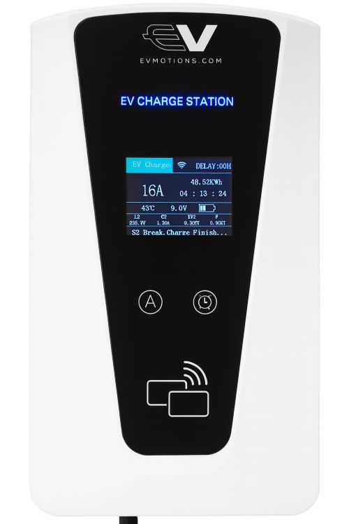 1-EVMOTIONS Delta Smart Wallbox Type2 22kw Wi-Fi 